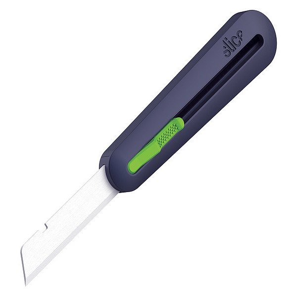 Slice Utility Knife, Fully Automatic Retracting, Utility, Multipurpose, Plastic, 6 in L 10560