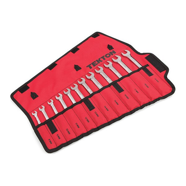 Nです Tekton Flex Ratcheting Combination Wrench Set, 12-Piece (8