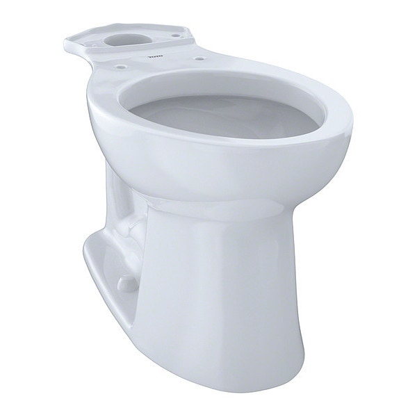 Toto Toilet Bowl, 1.28 gpf, Gravity Fed, Floor Mount, Elongated