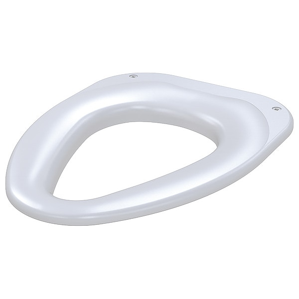 Bestcare Toilet Seat, Without Cover, Plastic, Elongated, White WHLRSCWhite Zoro
