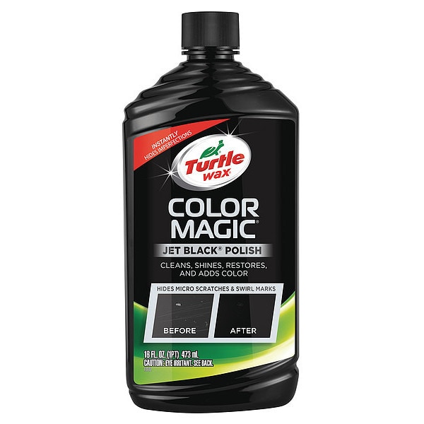 Turtle Wax Car Polish, Plastic Bottle, Black, 16 oz. T374KTR Zoro