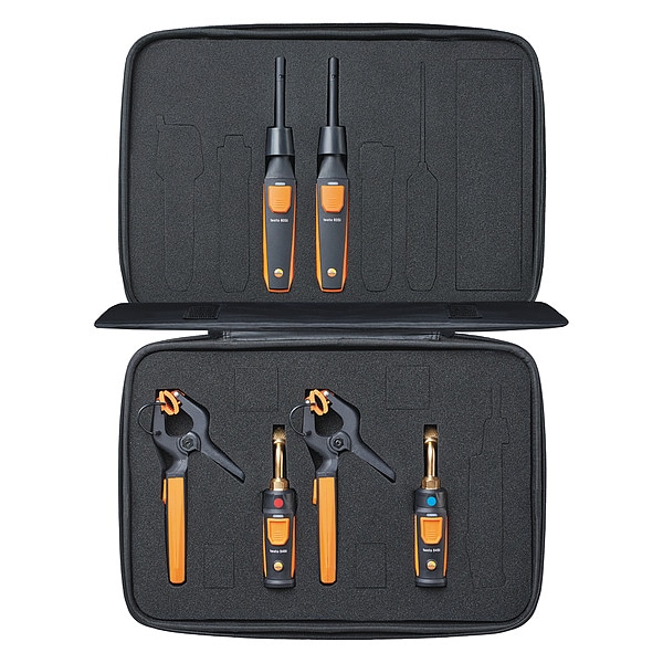 Testo Refrigeration Test and Load Kit, Wireless, Power Supply (9) AAA