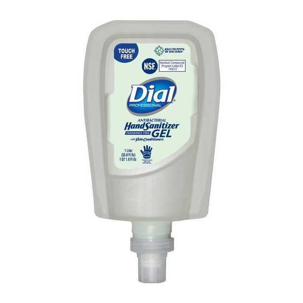 Dial Hand Sanitizer, Gel, 1000mL Size, PK3 19029