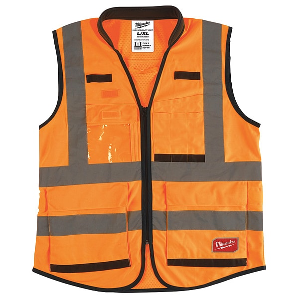 Milwaukee 48735052 39.97 Class 2 High Visibility Orange Performance