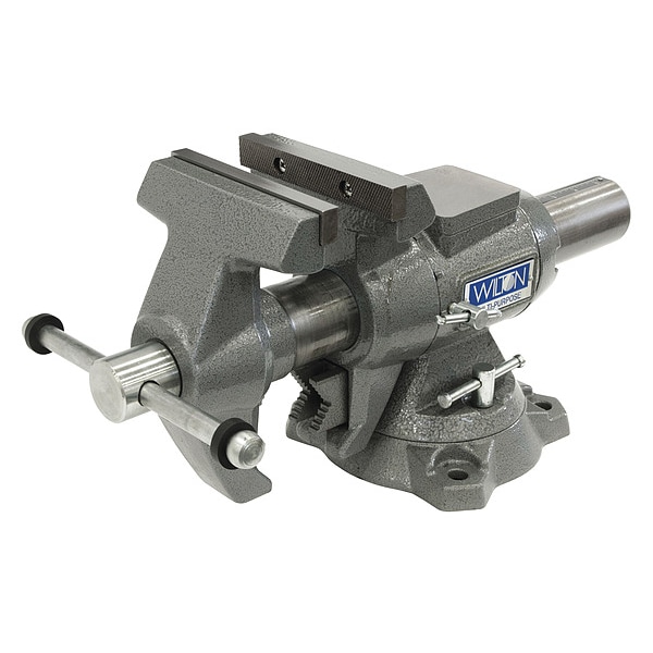 Wilton Combination Vise, Serrated Jaw, 9 7/16" L 550P Zoro
