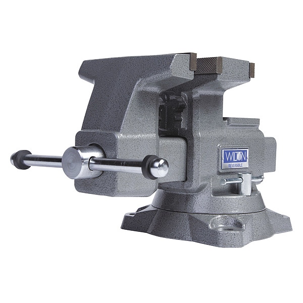 Wilton Combination Vise, Serrated Jaw, 10 5/8" L 4650R