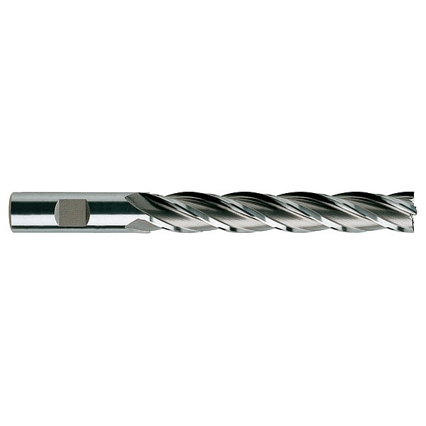 Yg-1 Tool Co Square End Mill, Single End, 2", HSS 09241HC