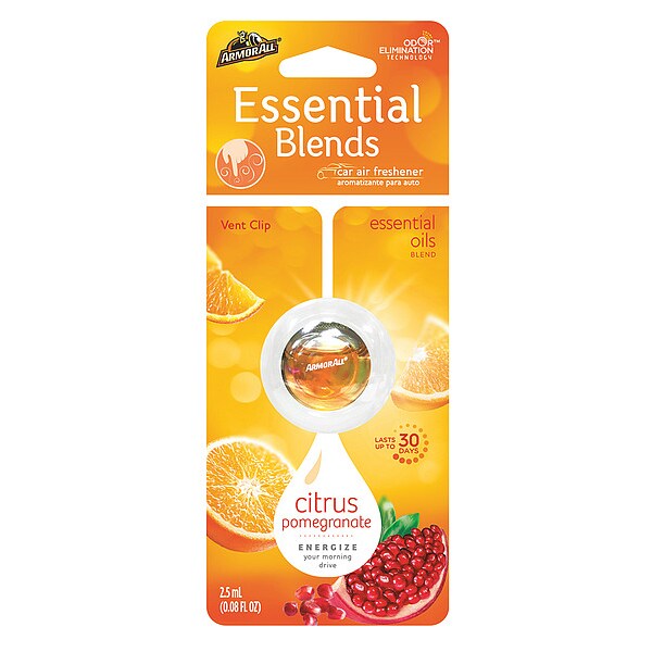 Armor All Air Freshener, Vent Clip 18557 Zoro