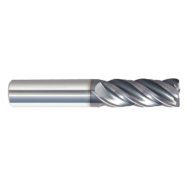 Zoro Select Corner Radius End Mill, 0.25 in, Carbide 294-002033 | Zoro