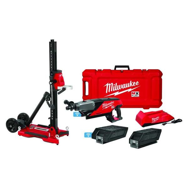 MILWAUKEE MX FUEL Handheld Core Drill Kit w/Stand (MXF3012CXS) Zoro
