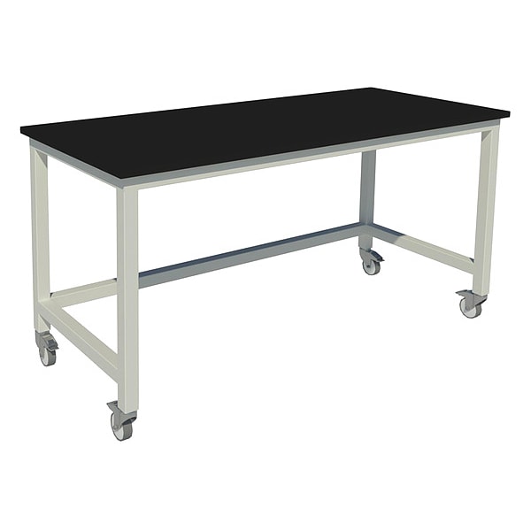 Instock Adjustable Table, 2000 lb. Cap., 84"W, 36"H GRHD-8430-CFE