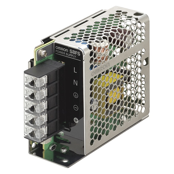 Omron DC Power Supply, 100/240V AC, 24V DC, 30W, 1.5A, DIN Rail ...