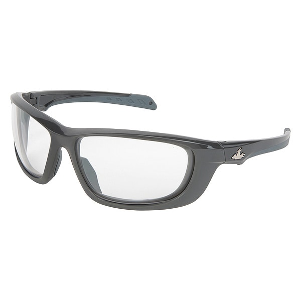 Mcr Safety Safety Glasses, Traditional Clear AntiFog UD110PF Zoro