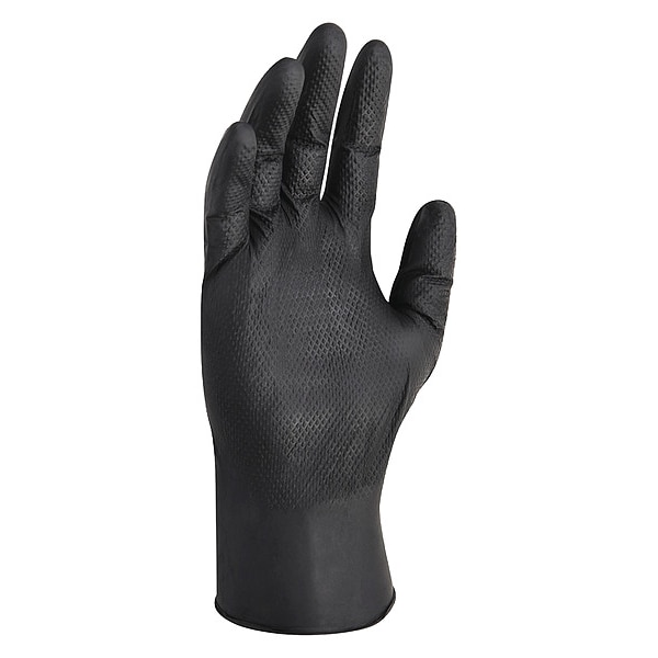 KLEENGUARD Black, 2XL (11), 6 mil, Nitrile Powder-Free