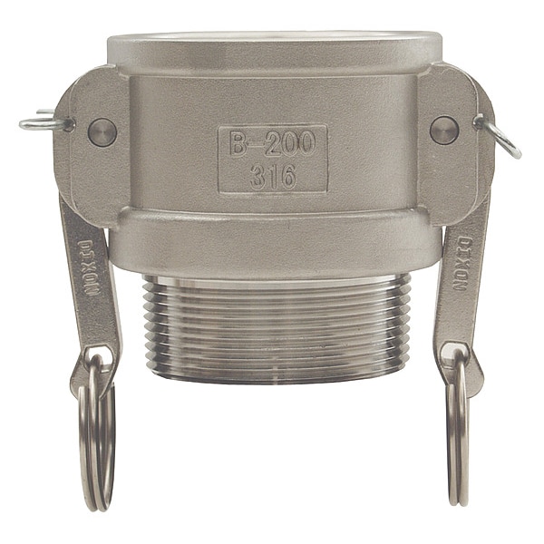 Dixon Cam and Groove Coupling, 11/4", 316 SS G125BSS Zoro