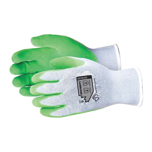 Dexterity Gloves, Blue, Glove Size 10, PK12 S10LXQ10 Zoro