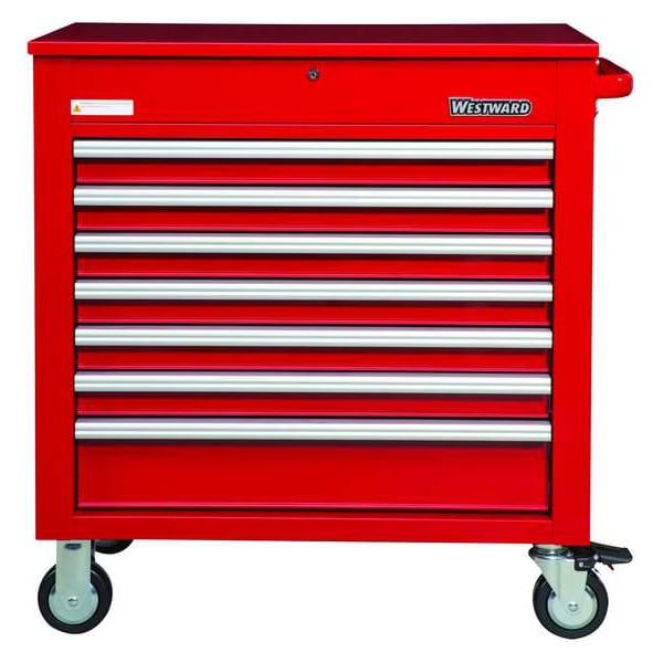 Westward Tool Utility Cart,Heavy Duty,36-13/64