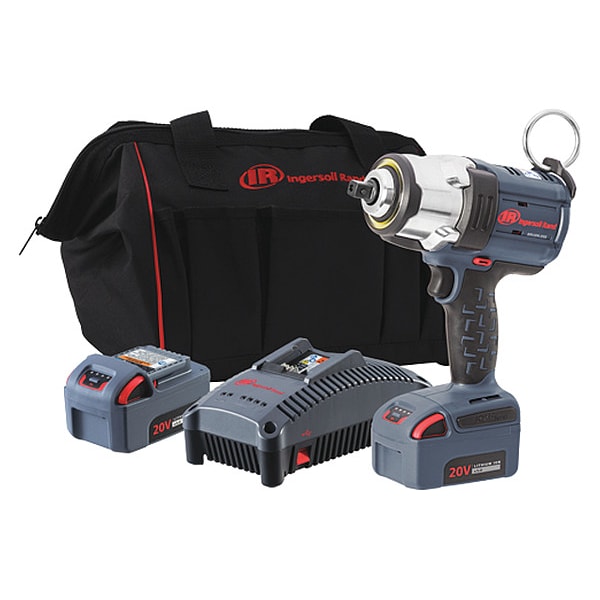 Ingersoll Rand W7152PK22 532.90 Impact Wrench, Cordless, Compact