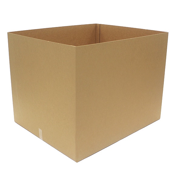 Zoro Select 55NN31 $20.10 Shipping Box, Double Wall, 51 ECT, Kraft