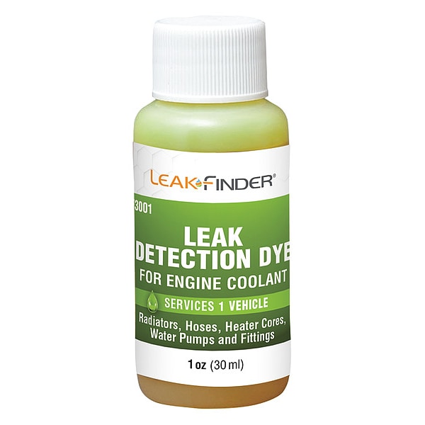 Leakfinder Uv Leak Detection Dye 1 Oz Size Lf3001 Zoro