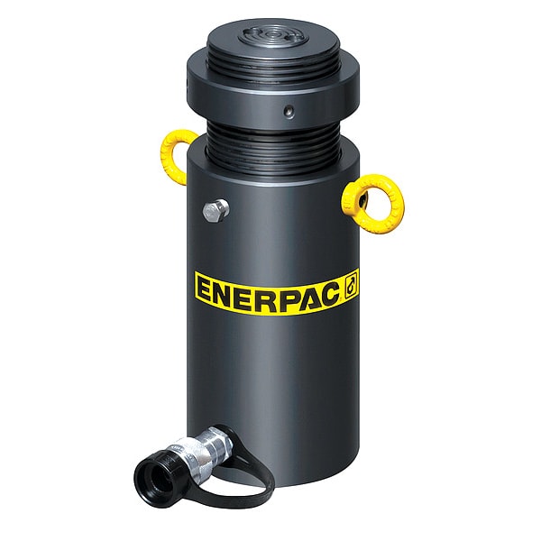 Enerpac HCL5012, 62 ton Capacity, 11.81 in Stroke, Single-Acting, High Tonnage, Lock Nut Hydraulic Cylinder HCL5012