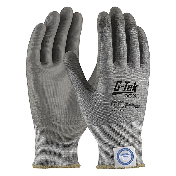 Pip Cut-Resistant Glove, Cut Level A3 , Dipped , Polyurethane