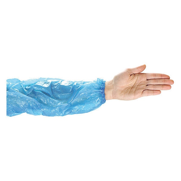 Pip Disposable Sleeve, Blue, 18" L, PK1000 2418PEB
