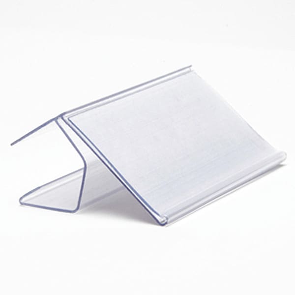 Aigner Index Label Holder, Clear, Smooth, SlideIn, PK25 CE153 Zoro