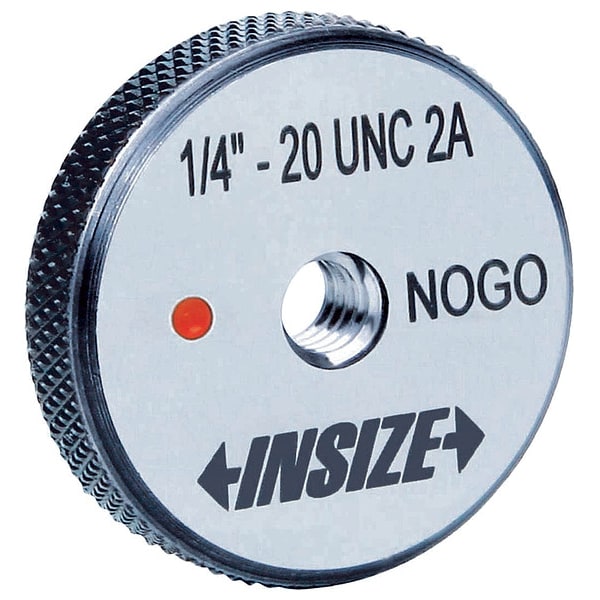 Insize Threaded Ring Gauge Dimension Type Inch 41217D2N Zoro
