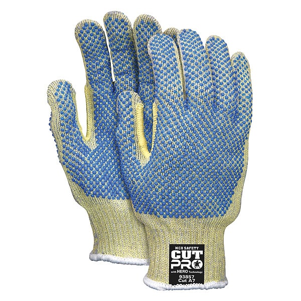 Mcr Safety CutResistant Gloves, M Glove Size, PK12 93859M Zoro