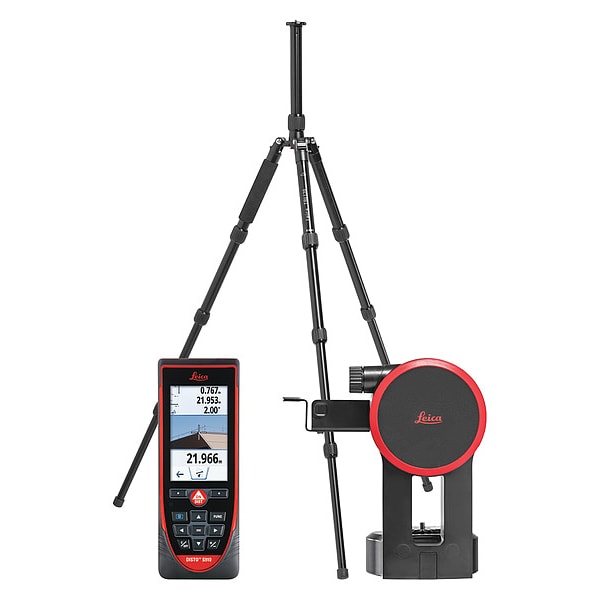Leica Laser Distance Meter Kit, Indoor/Outdoor S910 Pro Package | Zoro