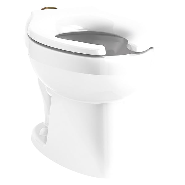 Kohler Toilet Bowl, Flush 1.1 to 1.6 gal., White K96053SSL0 Zoro