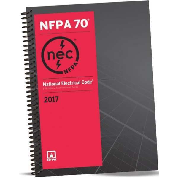 Nec Electrical Code Book, NFPA 70(R) National Electrical Code, English, Spiralbound NEC Spiralbnd 2020