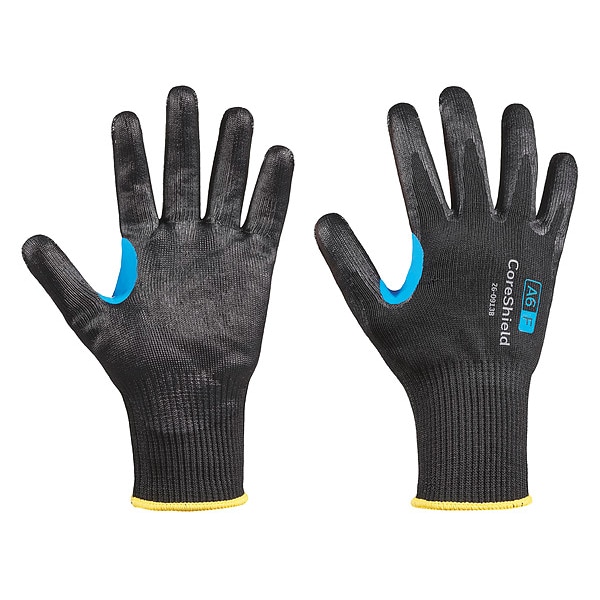 Honeywell Cut-Resistant Gloves, Cut Level A6 , Dipped , Nitrile