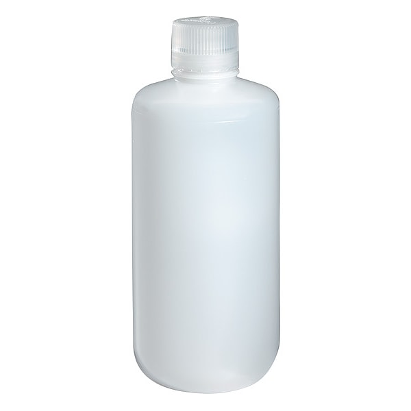 Nalgene Bottle, 213 mm H, Natural, 91 mm Dia, PK24 PLA-03159 | Zoro