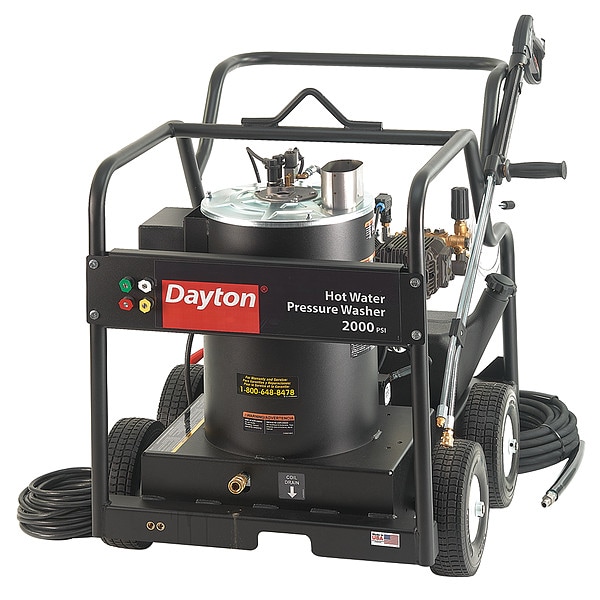 Dayton 56JV44 3,846.94 Pressure Washer, Electric, 4 HP, 37" H, 43"L