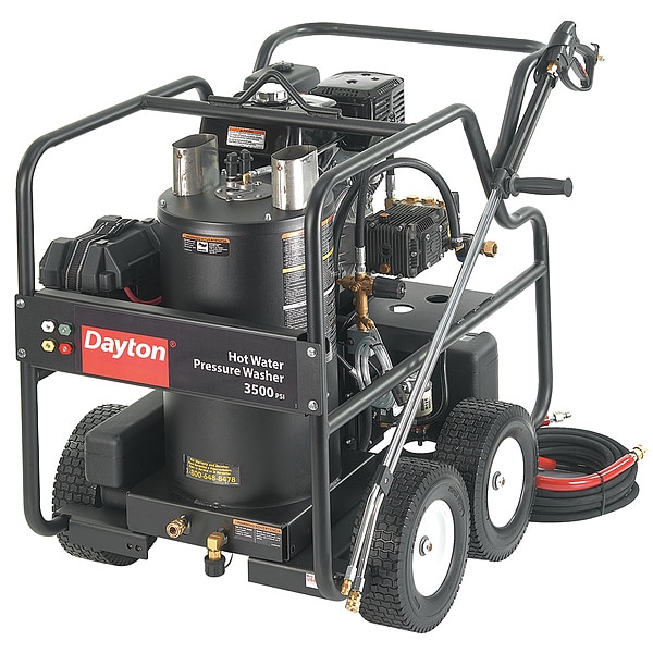 Dayton Pressure Washer, Gas, 30" L, 43" W, 13.0 HP GH35040EDH Zoro