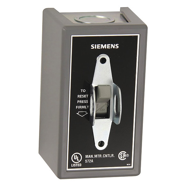 Siemens Manual Motor Starter, 1 NEMA Rating, 1 Poles SMFFG5 | Zoro