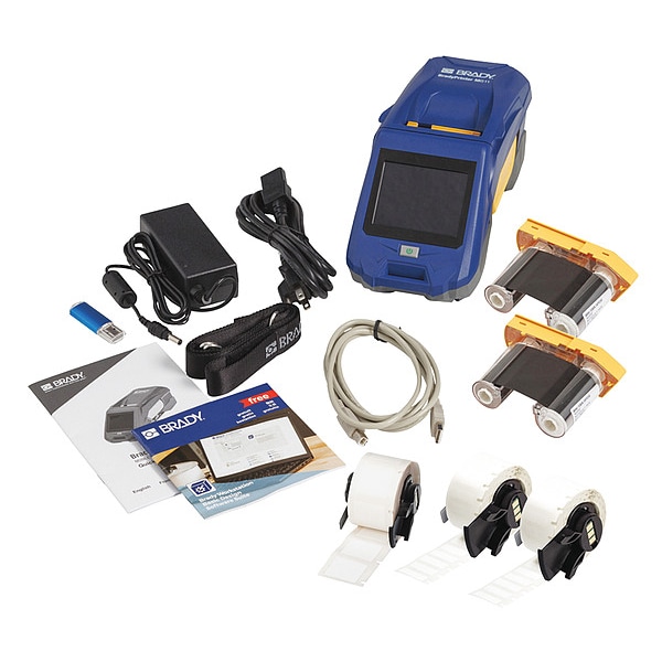 Brady Portable Label Printer, M611 Series, Single Color Capability M611