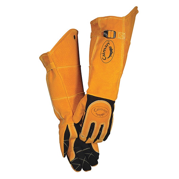 Caiman Welding Gloves, Stick, XL/10, PR 18786 Zoro