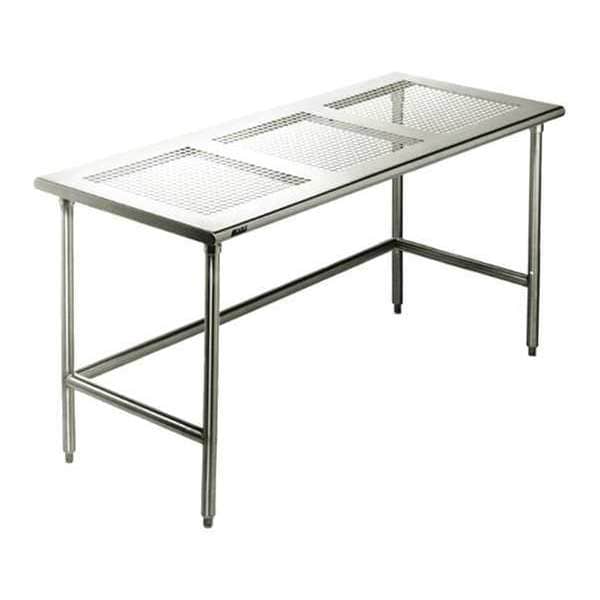 Eagle Group Cleanroom Table, Brushd SSP Top, 30"Wx30"L CRPT3030T-H