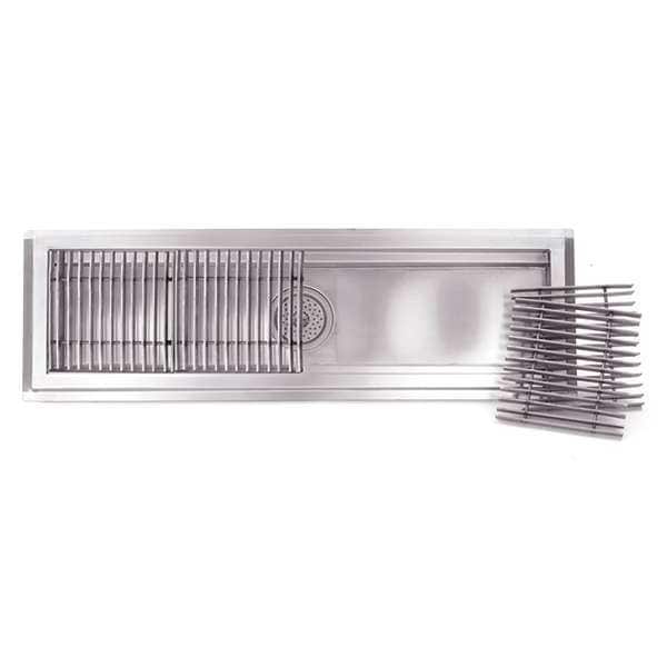 Eagle Group Floor Trough, Stainless Steel, 12"Wx120"L FT-12120-SG