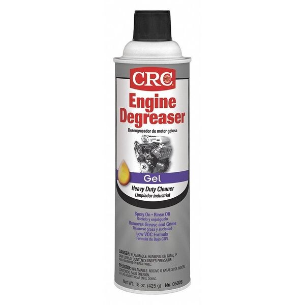 Crc Gel Engine Degreaser, 15 Wt Oz (5026) Zoro