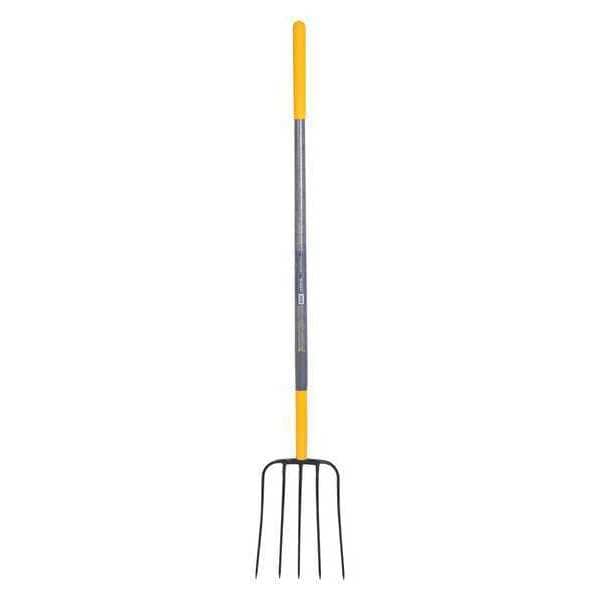 True Temper Forged Manure Fork, 5 Tines, PK3 2812300