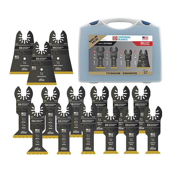 Imperial Blades - Ensemble assorti de grattoirs One Fit 2-1/4