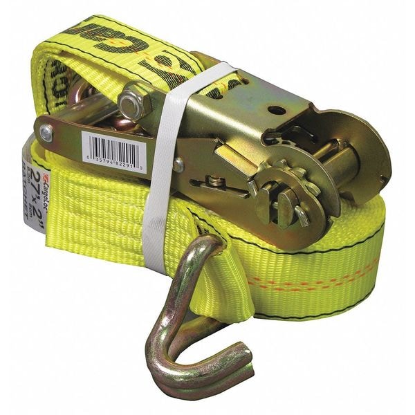 Cargoloc Ratchet Tie Downs,Strap 2" x 27 ft. (82291) Zoro