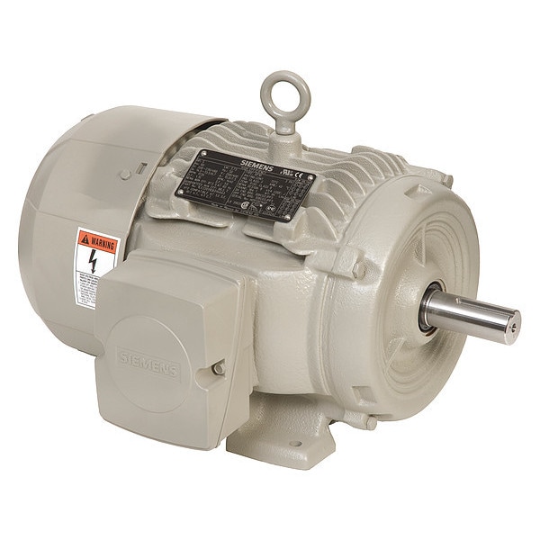 Siemens NEMA Motor, 1800 rpm, 208-230/460V, 9.7A