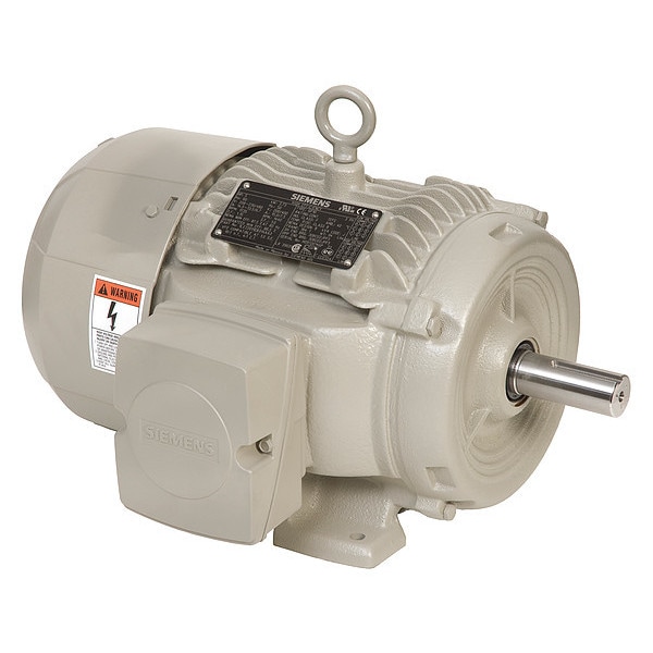 Siemens NEMA Motor, 5 HP, 3600 rpm, 575V, 4.8A 1LE22211CA313AA3