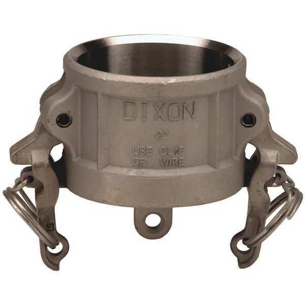 Dixon Cam and Groove, Dust Cap, SS, 3" RH300BL Zoro