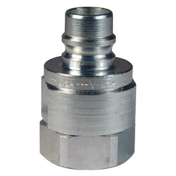 Dixon Valve & Coupling VSeries, Valved Plug ST 1/4", FNPTF 1/4" V2F2 Zoro